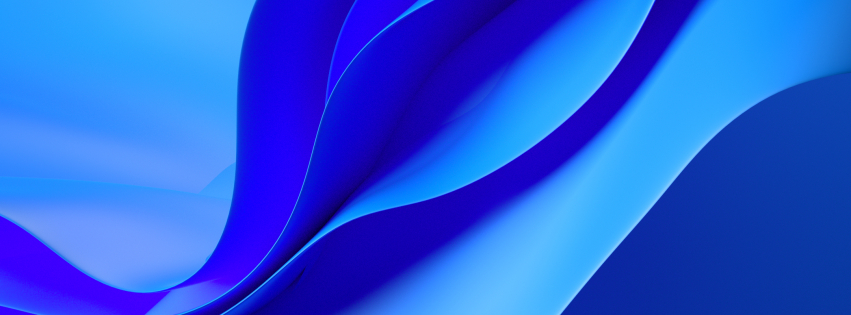 851x315 Resolution Windows 11 Blue 851x315 Resolution Wallpaper ...