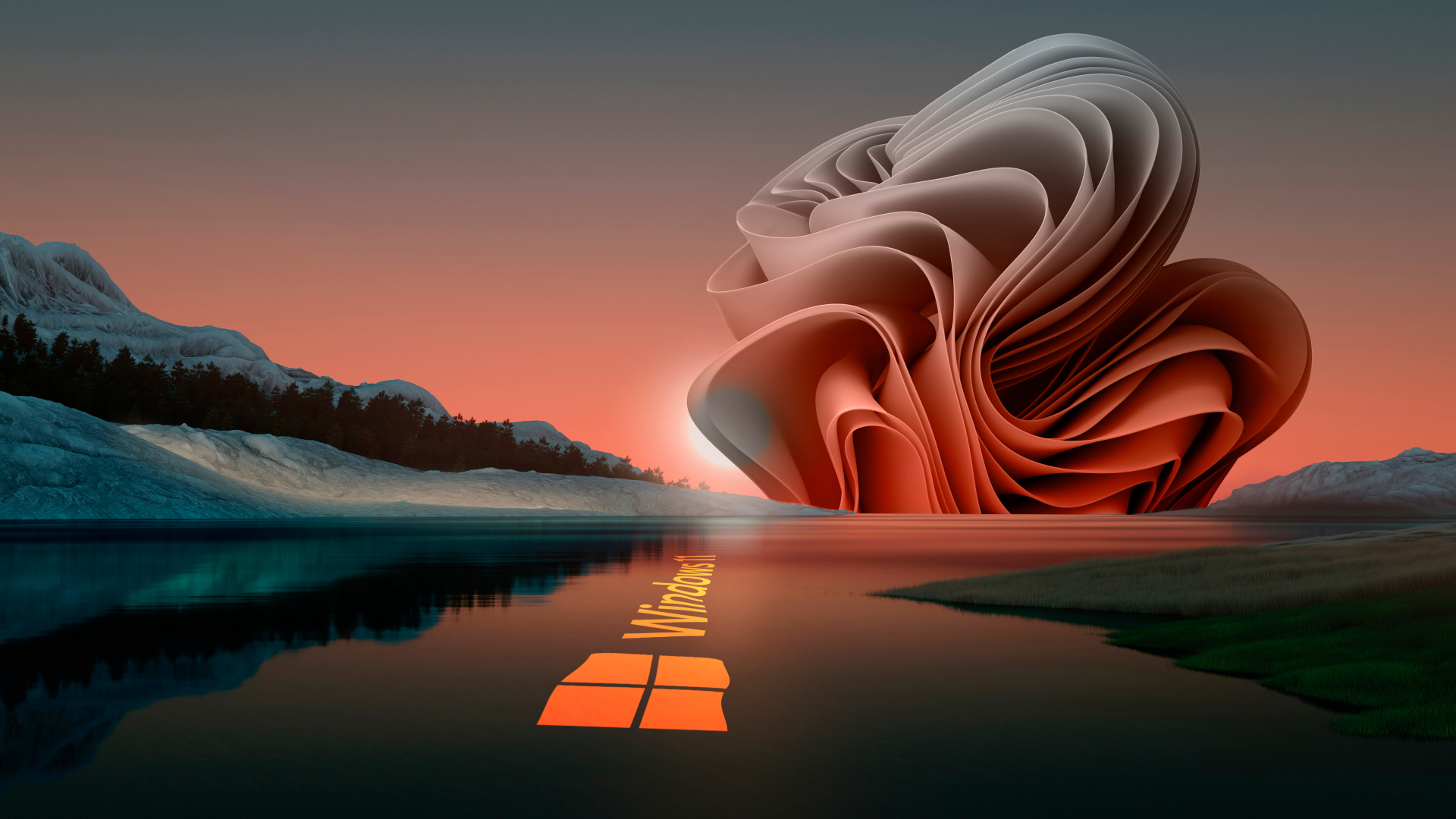 Windows 11 Rise Art BWhraGqUmZqaraWkpJRmbmdlrWZlbWU 