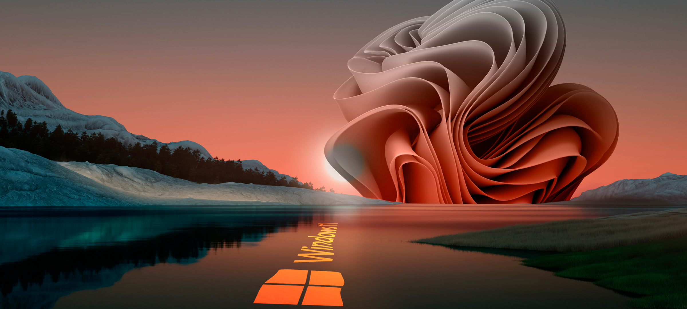 2400x1080 Windows 11 Rise Art 2400x1080 Resolution Wallpaper, HD Artist 4K Wallpapers, Images 