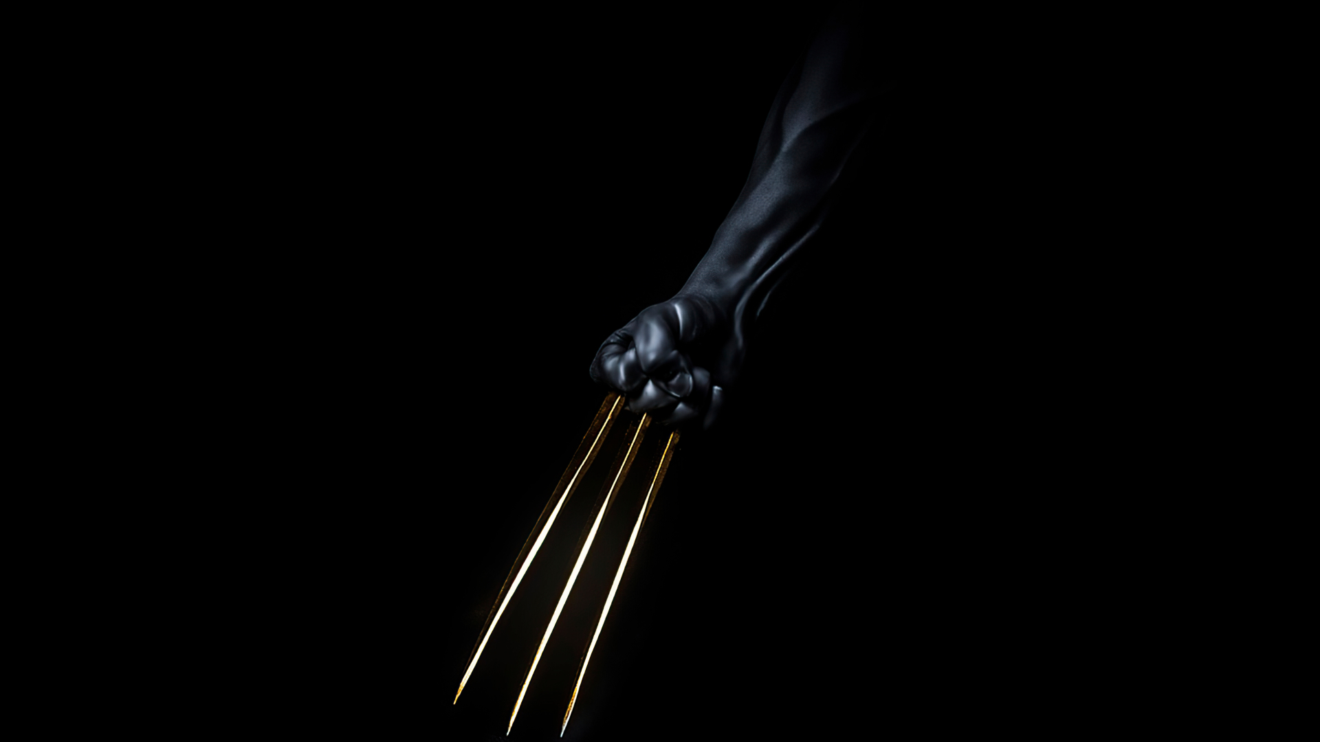 1920x1080 Wolverine Gold Claws Dark 1080P Laptop Full HD Wallpaper, HD  Minimalist 4K Wallpapers, Images, Photos and Background - Wallpapers Den