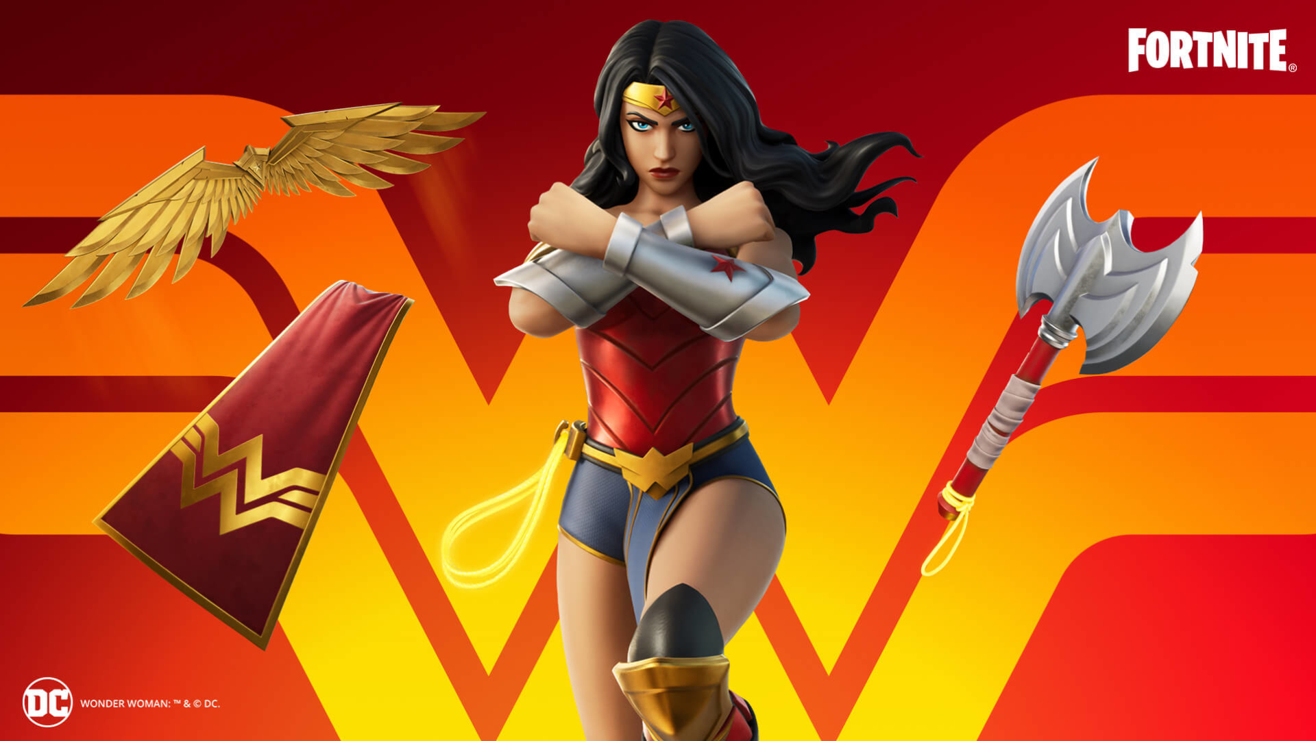 1920x1082 Resolution Wonder Woman Fortnite Chapter 2 1920x1082