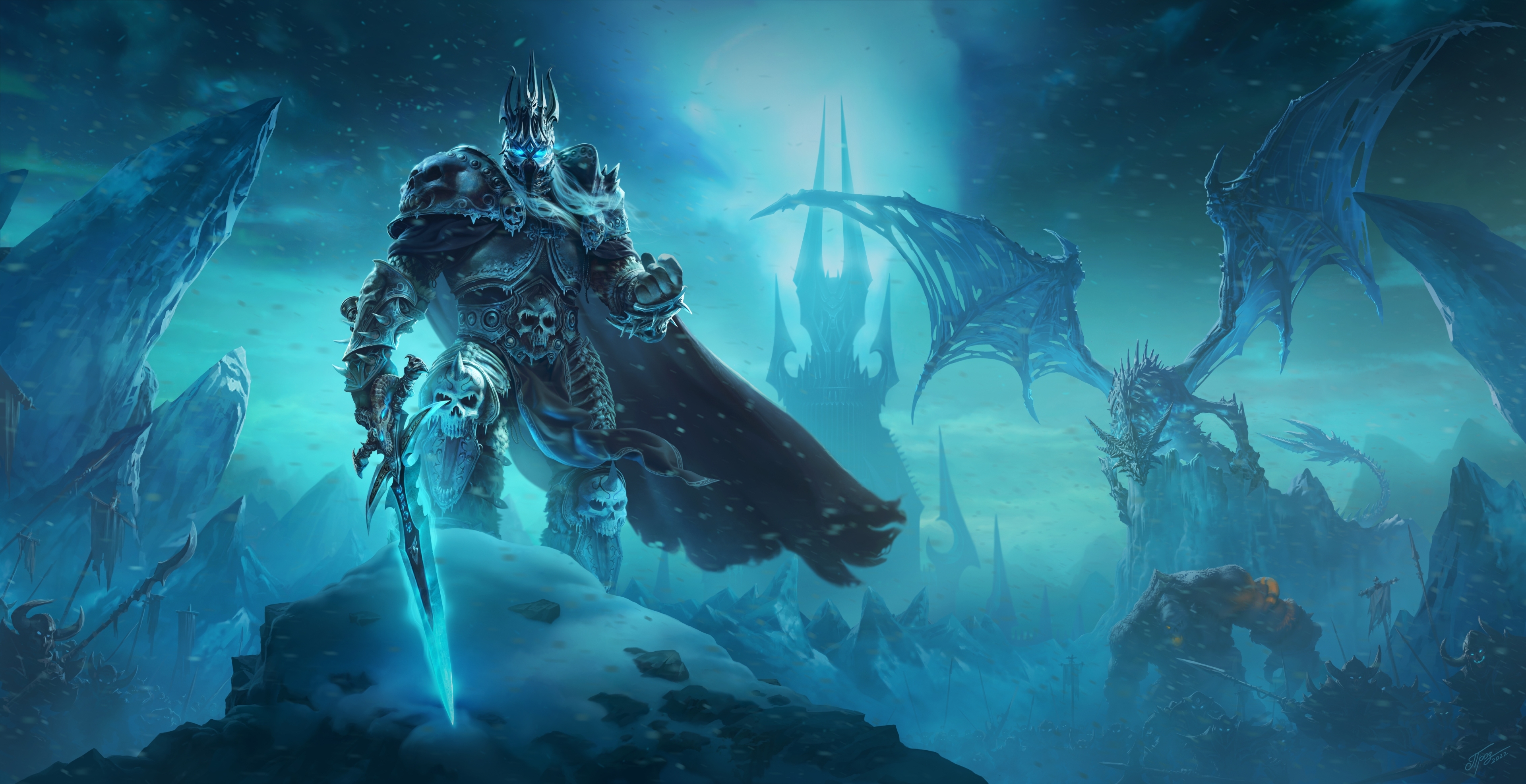 World Of Warcraft The Lich King 4K Wallpaper, HD Games 4K Wallpapers,  Images, Photos and Background - Wallpapers Den