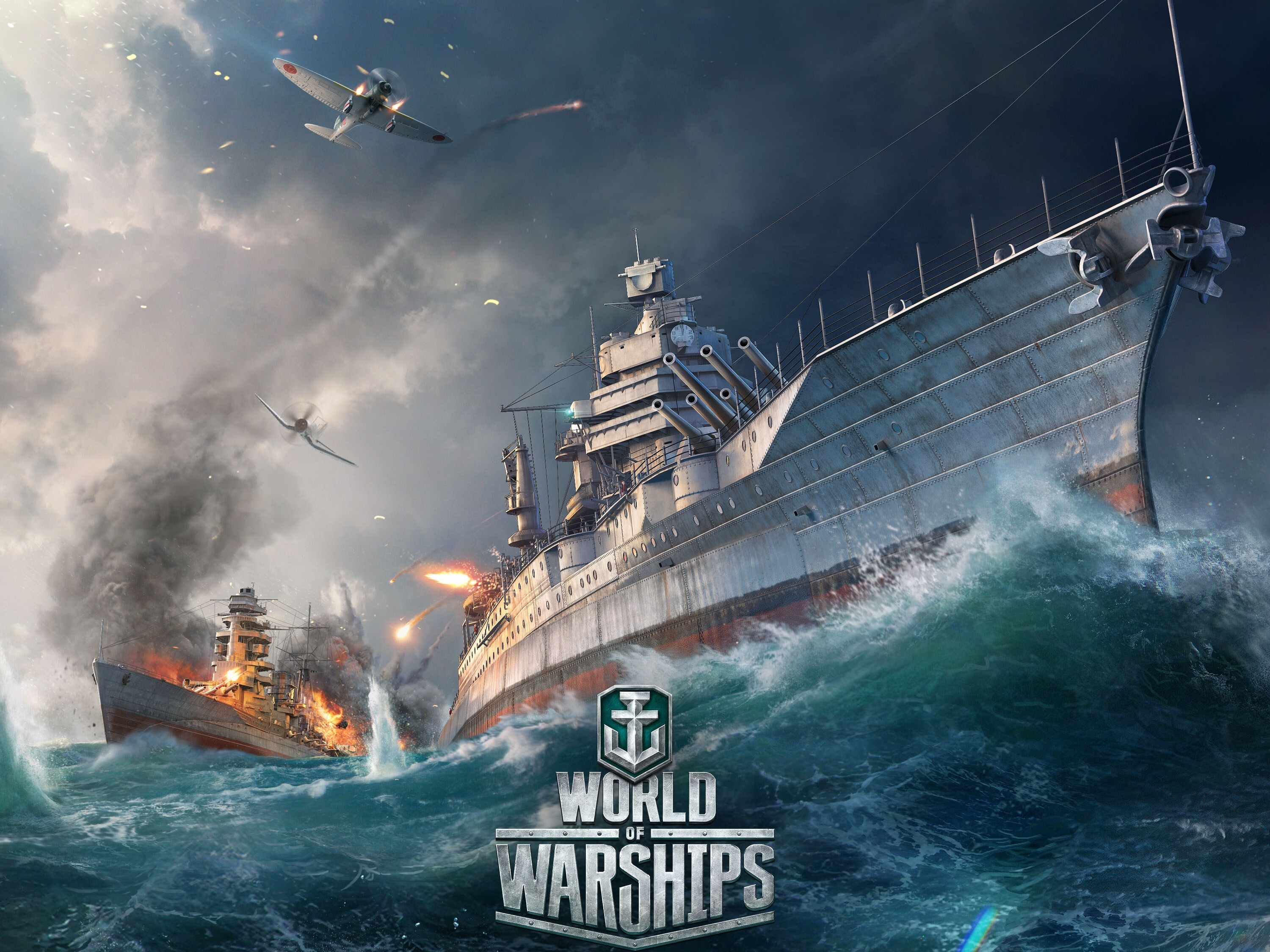 Download 2560 X 1440 World Of Warships Sea Wallpaper  Wallpaperscom