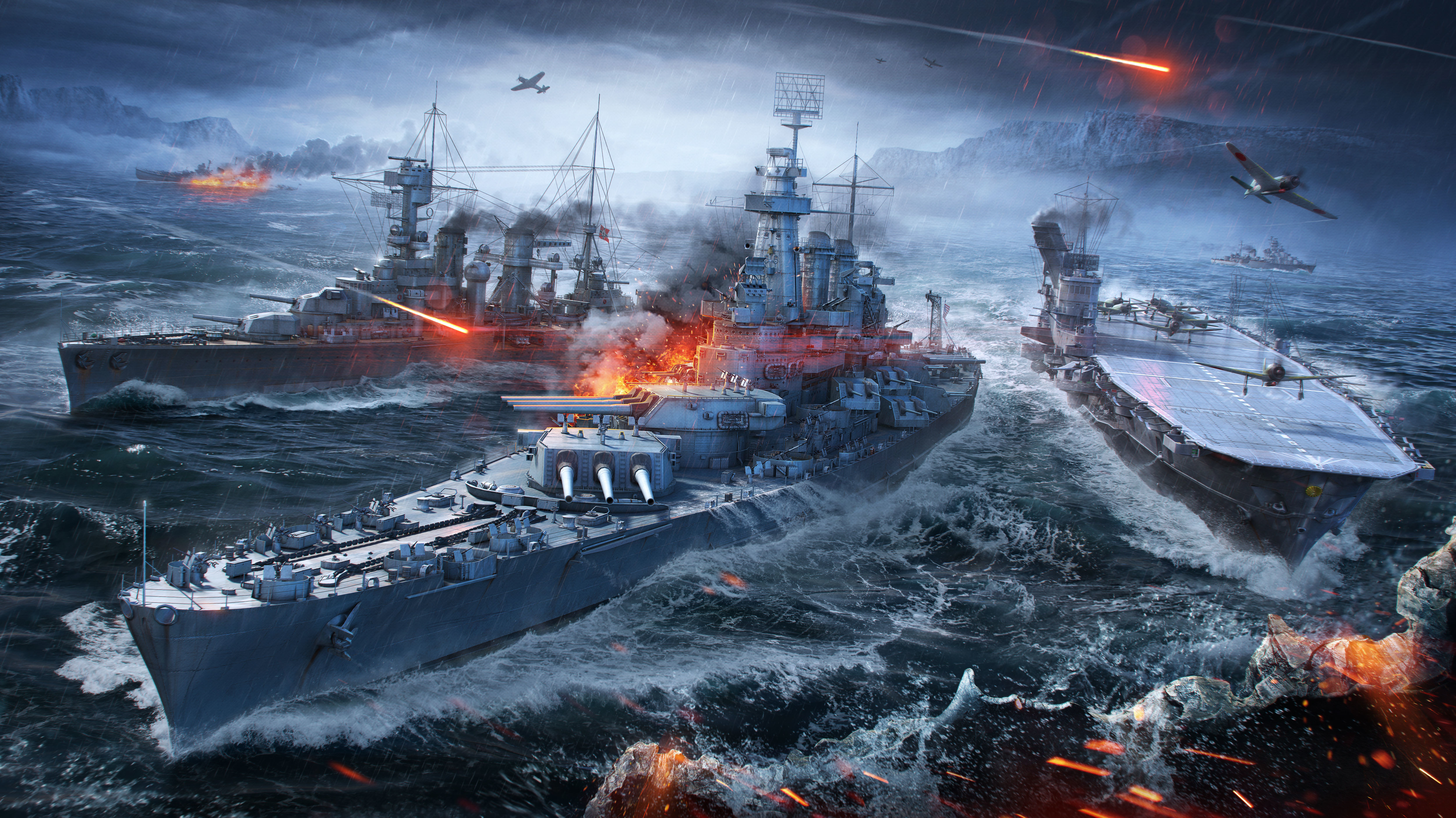 1920x1080 World Of Warships Ships 1080P Laptop Full HD Wallpaper, HD Games  4K Wallpapers, Images, Photos and Background - Wallpapers Den