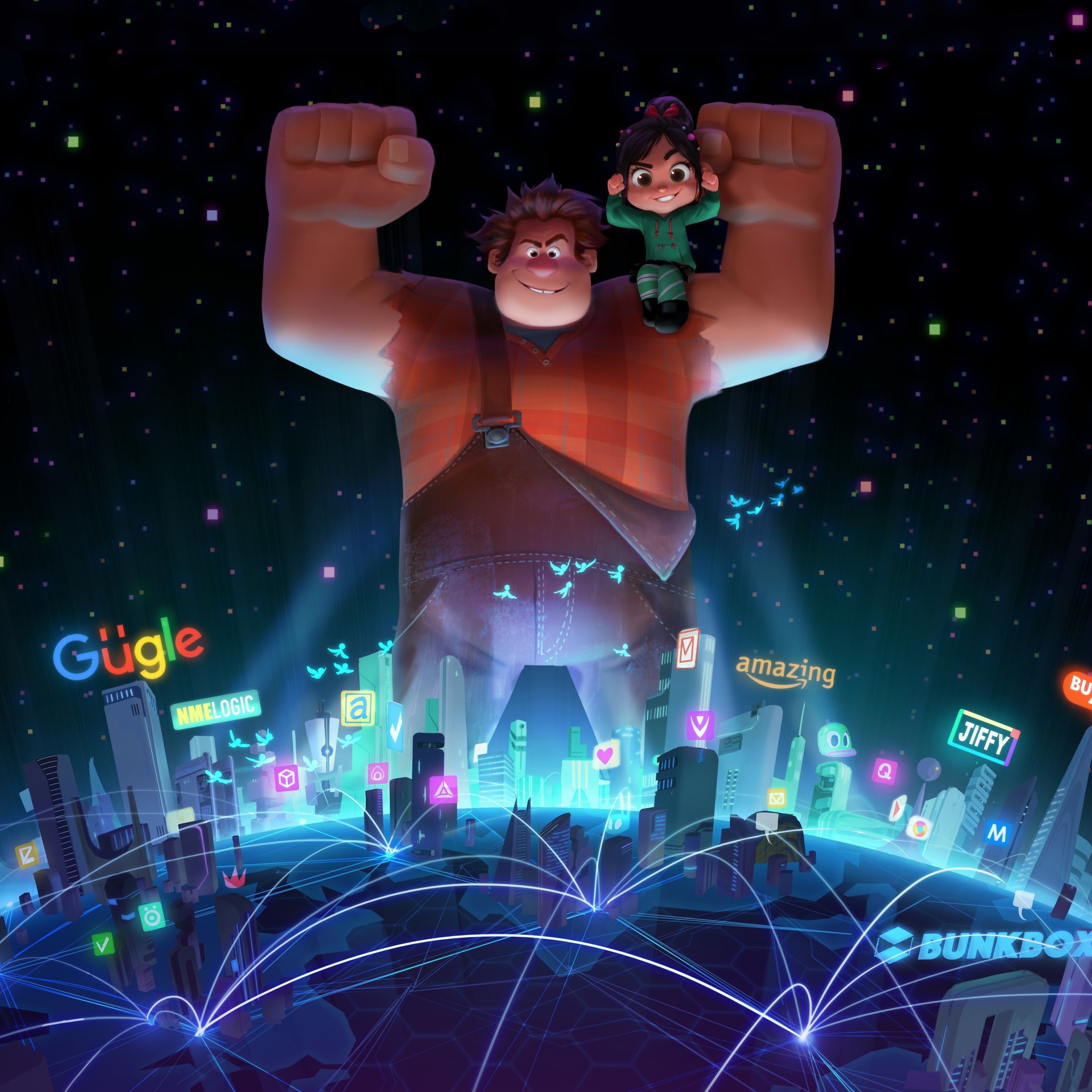 Wreck It Ralph 2 Movie 2018, HD 4K Wallpaper