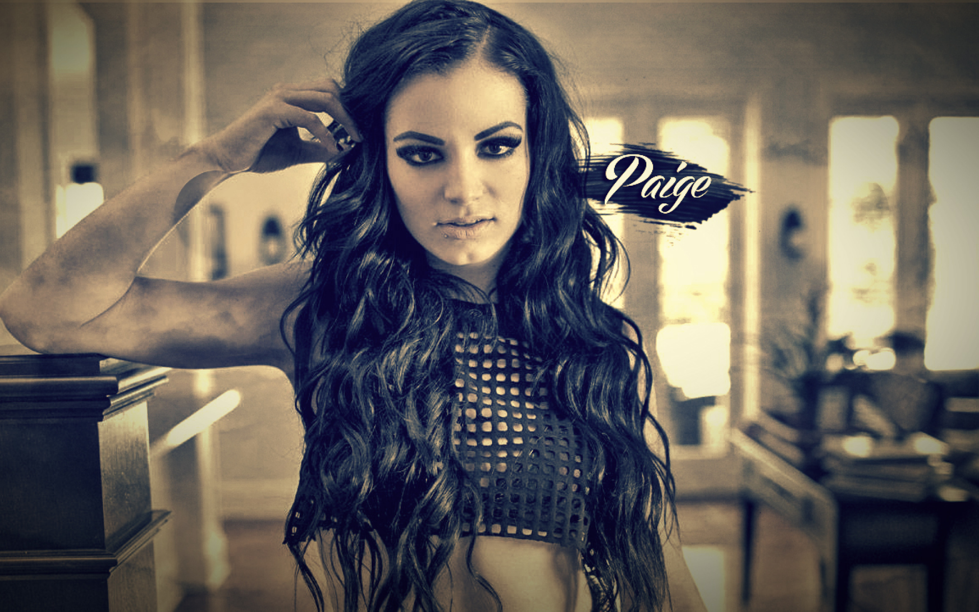 Hottest Woman 8/21/15 - PAIGE (WWE)! | King of The Flat Screen