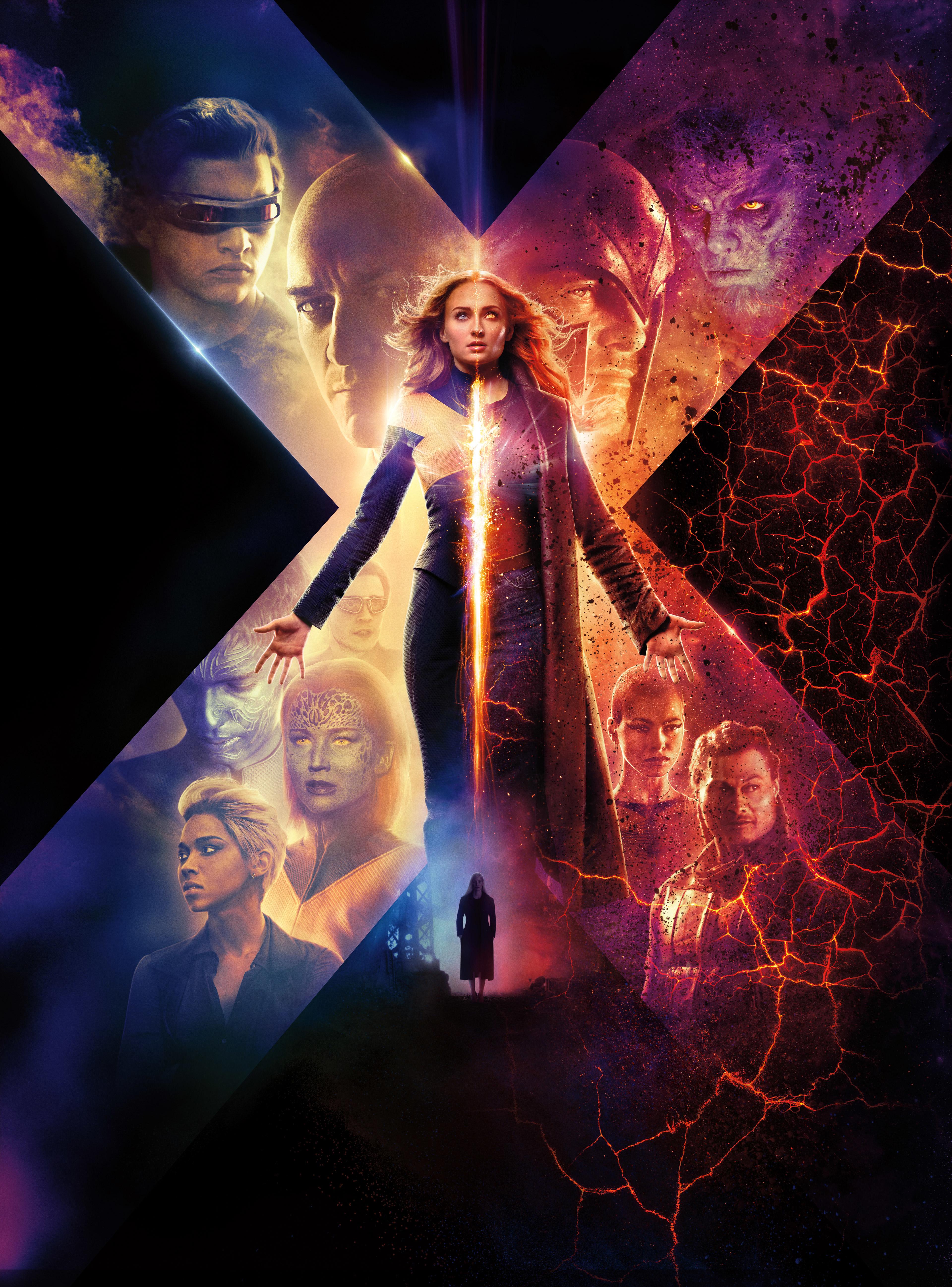 X-Men Dark Phoenix 2019 Movie New Poster Wallpaper, HD Movies 4K Wallpapers,  Images, Photos and Background - Wallpapers Den