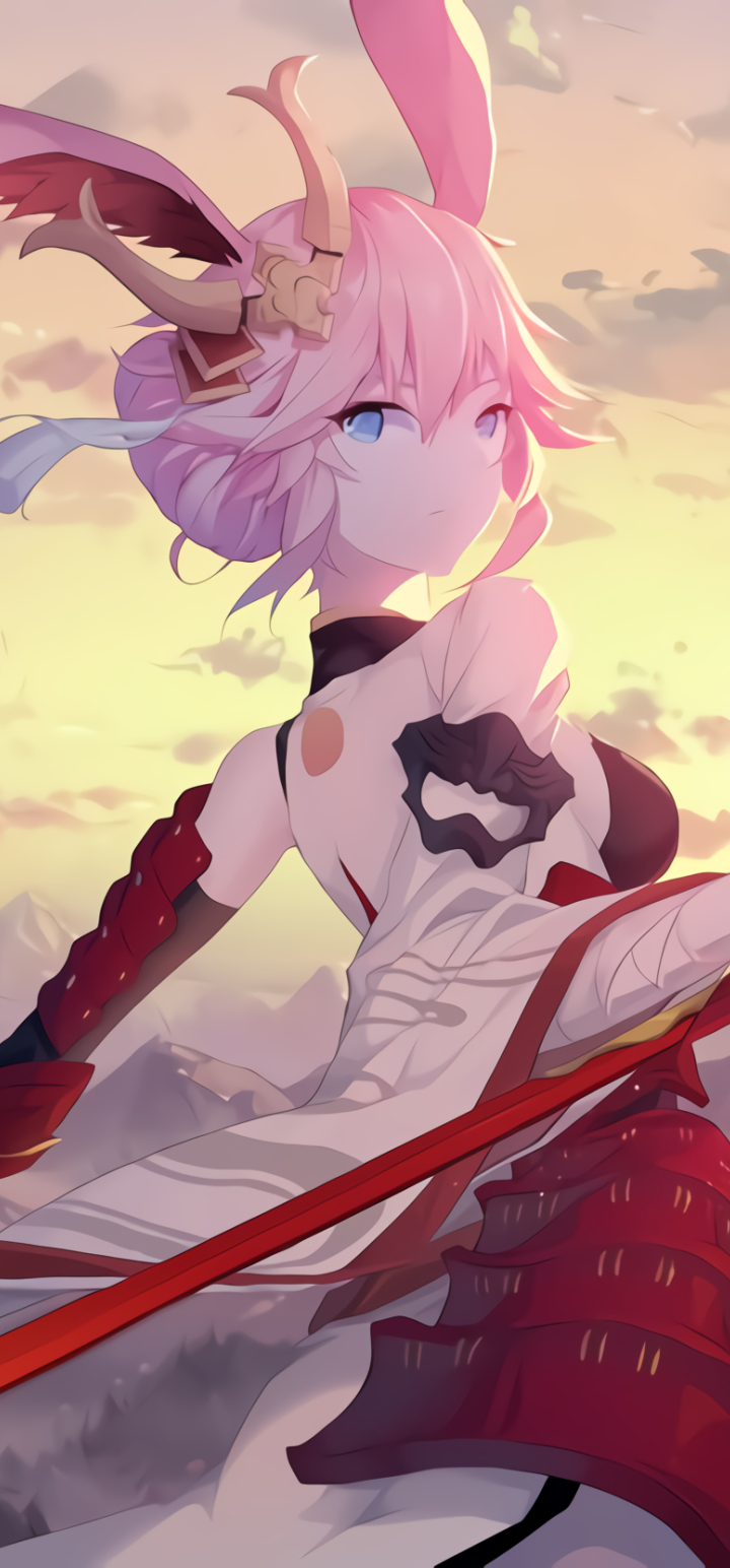 720x1544 Yae Sakura Honkai Impact 3rd 720x1544 Resolution Wallpaper, HD