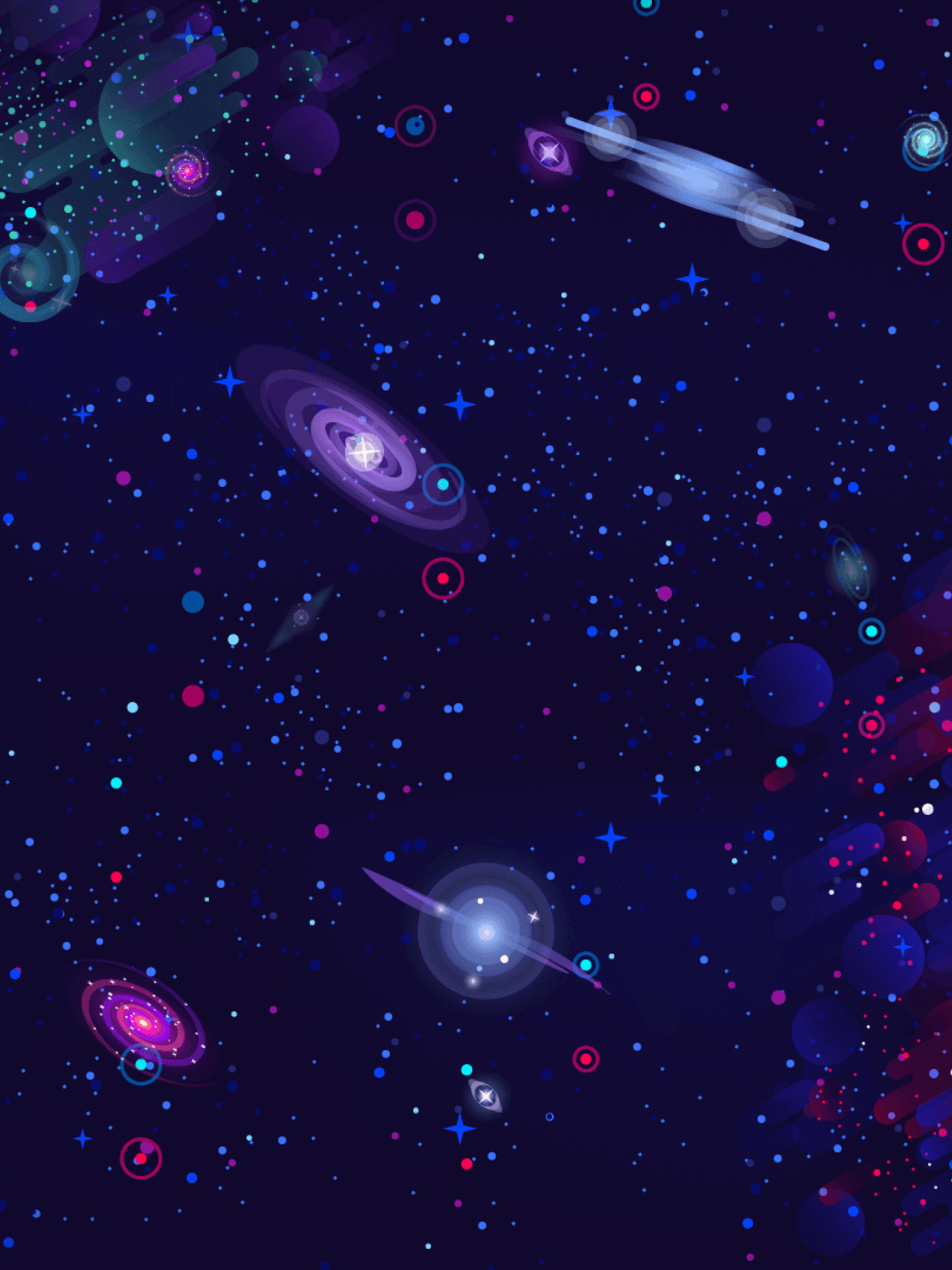 1440x1920 Cosmos HD Galaxy Minimalist 1440x1920 Resolution Wallpaper ...