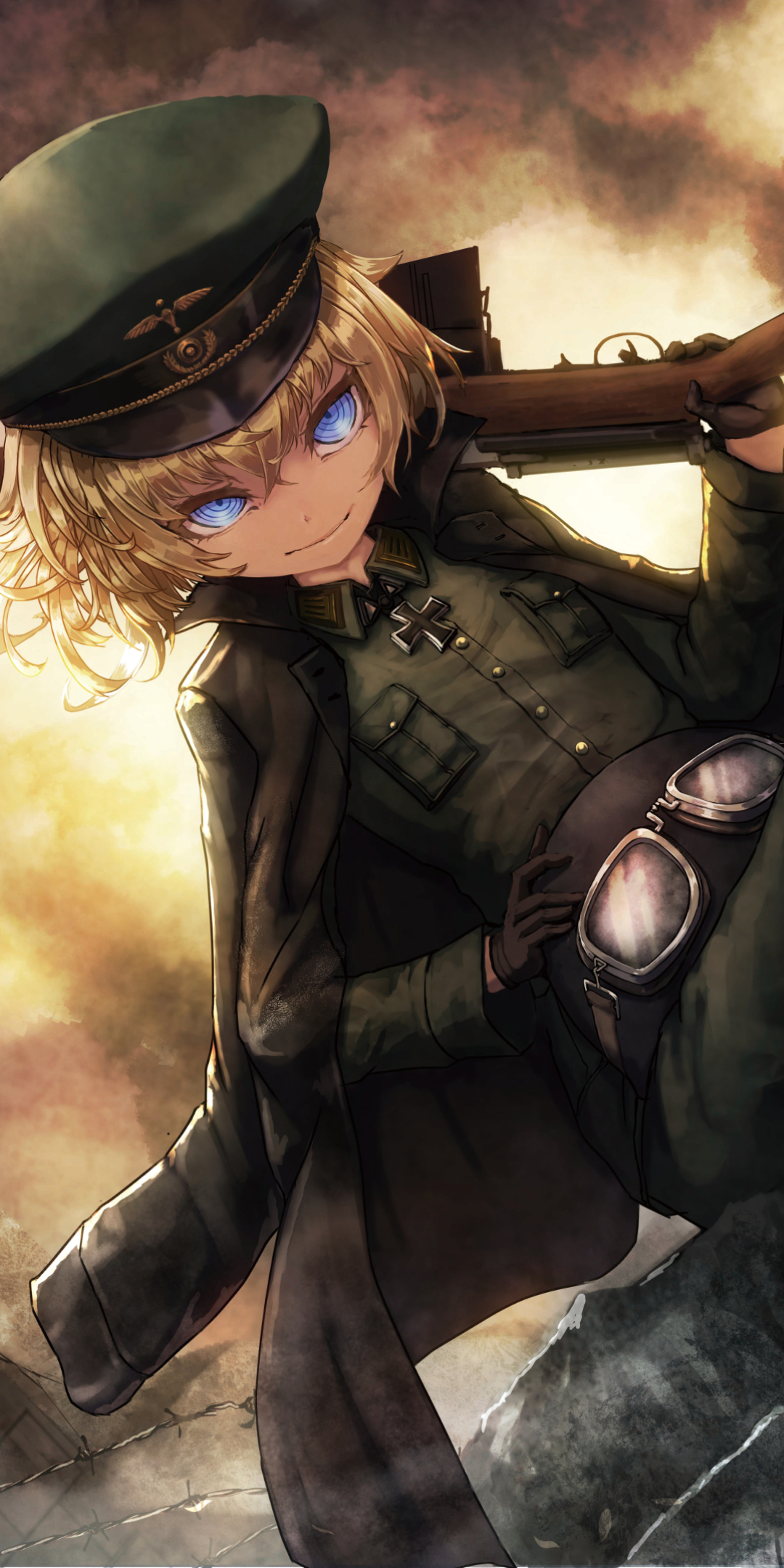 1080x2160 Youjo Senki 4K One Plus 5T,Honor 7x,Honor view ...