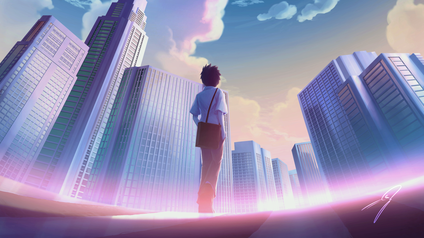 1366x768 Your Name Cool Art 1366x768 Resolution Wallpaper, HD Anime 4K  Wallpapers, Images, Photos and Background - Wallpapers Den
