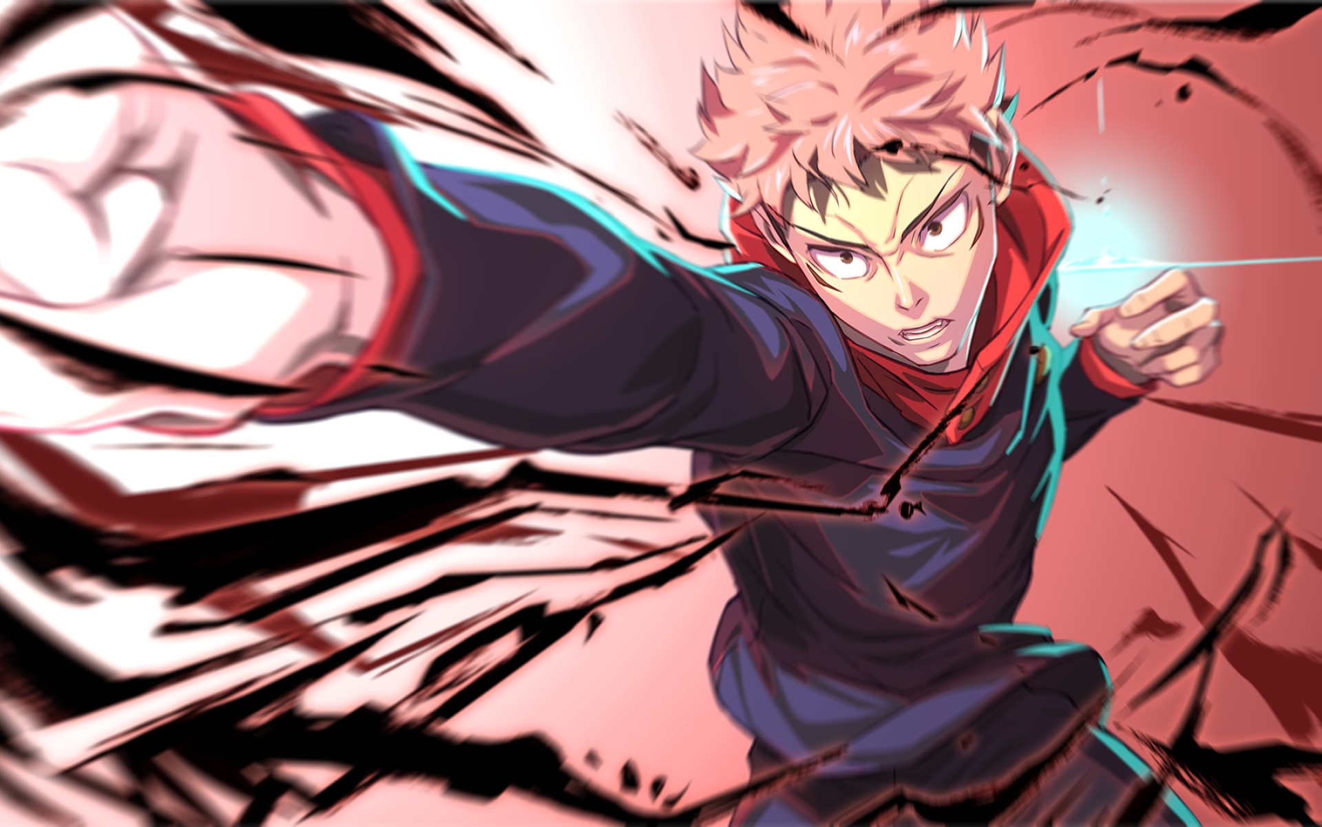 X Yuji Itadori Jujutsu Kaisen HD Power Art X Resolution Wallpaper HD Anime K