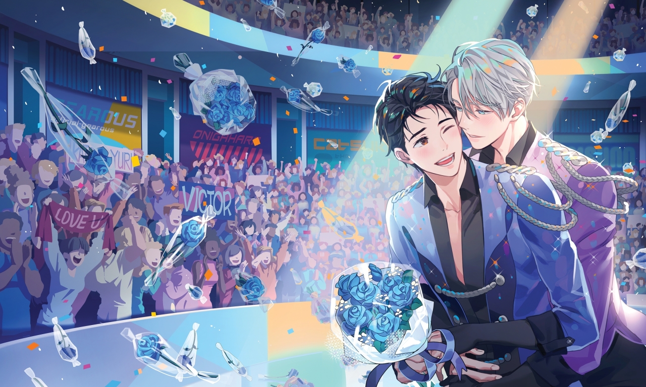 X Yuuri Katsuki And Victor Nikiforov Yuri On Ice X