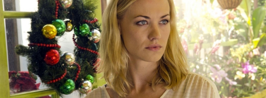 851x315 Resolution Yvonne Strahovski Elagant Wallpapers In HD 851x315