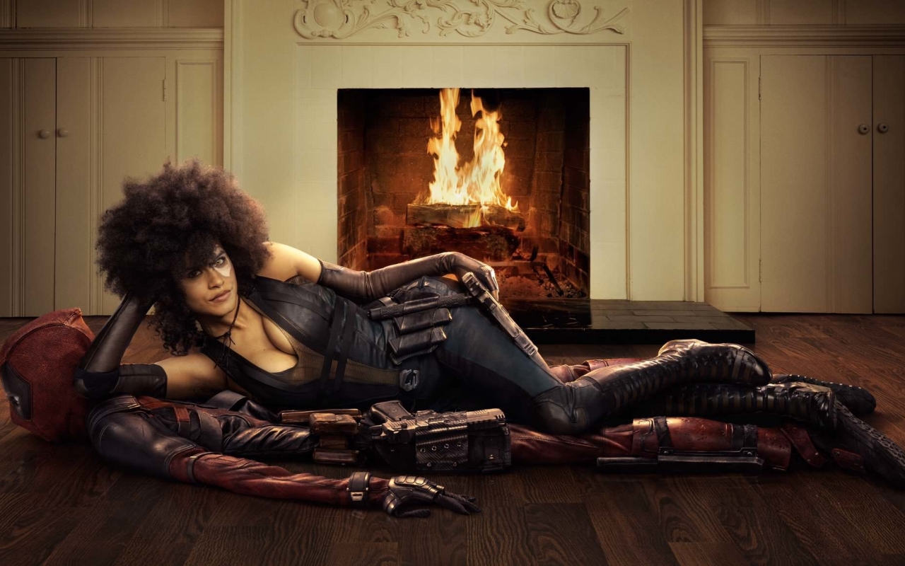 Zazie Beetz As Domino In Deadpool 2 Full Hd 2k Wallpaper 