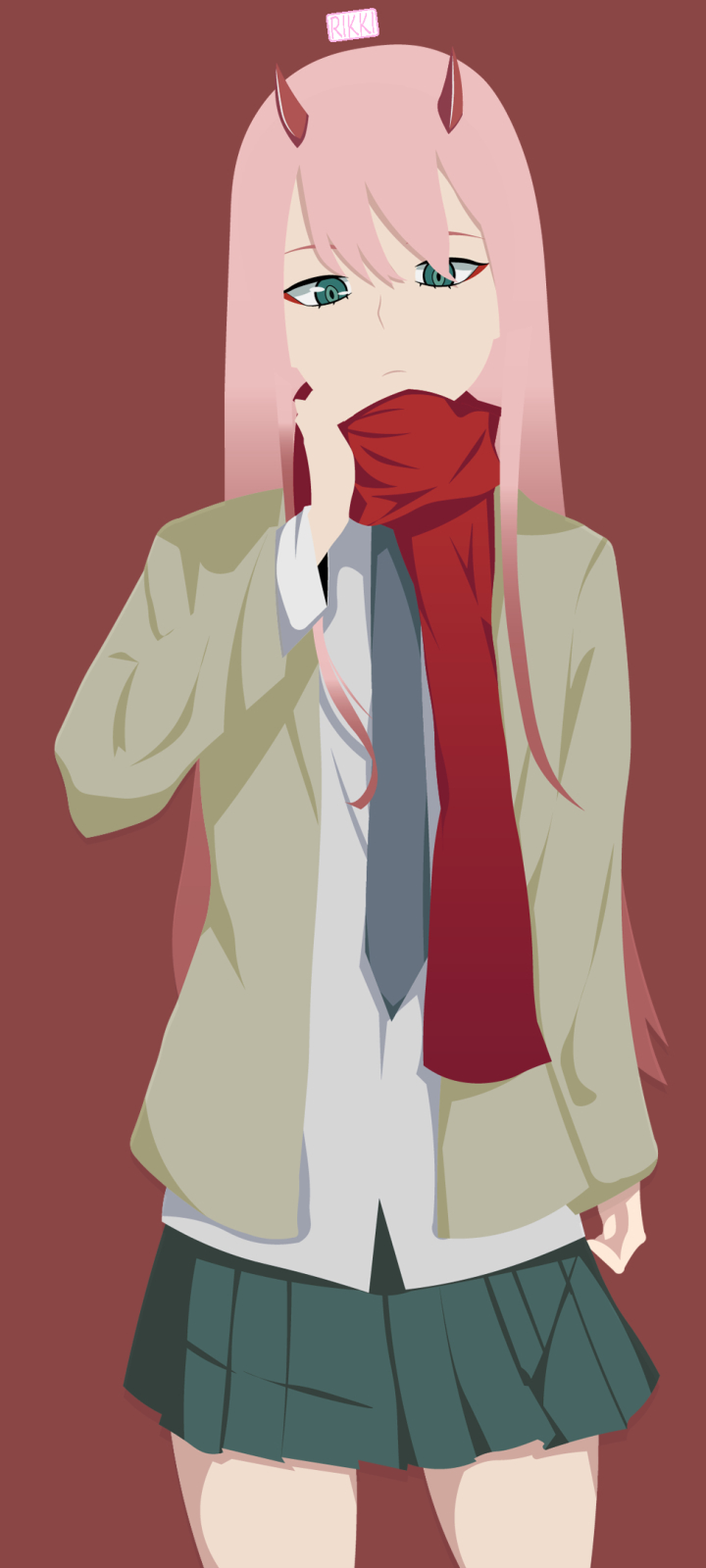 720x1600 Zero Two Minimalist 720x1600 Resolution Wallpaper, HD Anime 4K  Wallpapers, Images, Photos and Background - Wallpapers Den