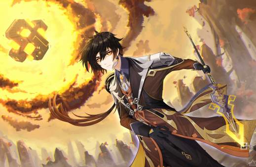 519x338 Zhongli 2021 Genshin Impact 519x338 Resolution Wallpaper, HD ...