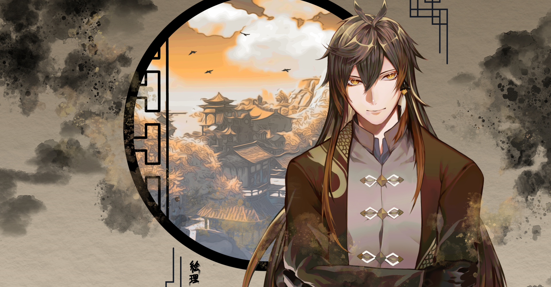 1920x1000 Resolution Zhongli New Genshin Impact Art 1920x1000 ...