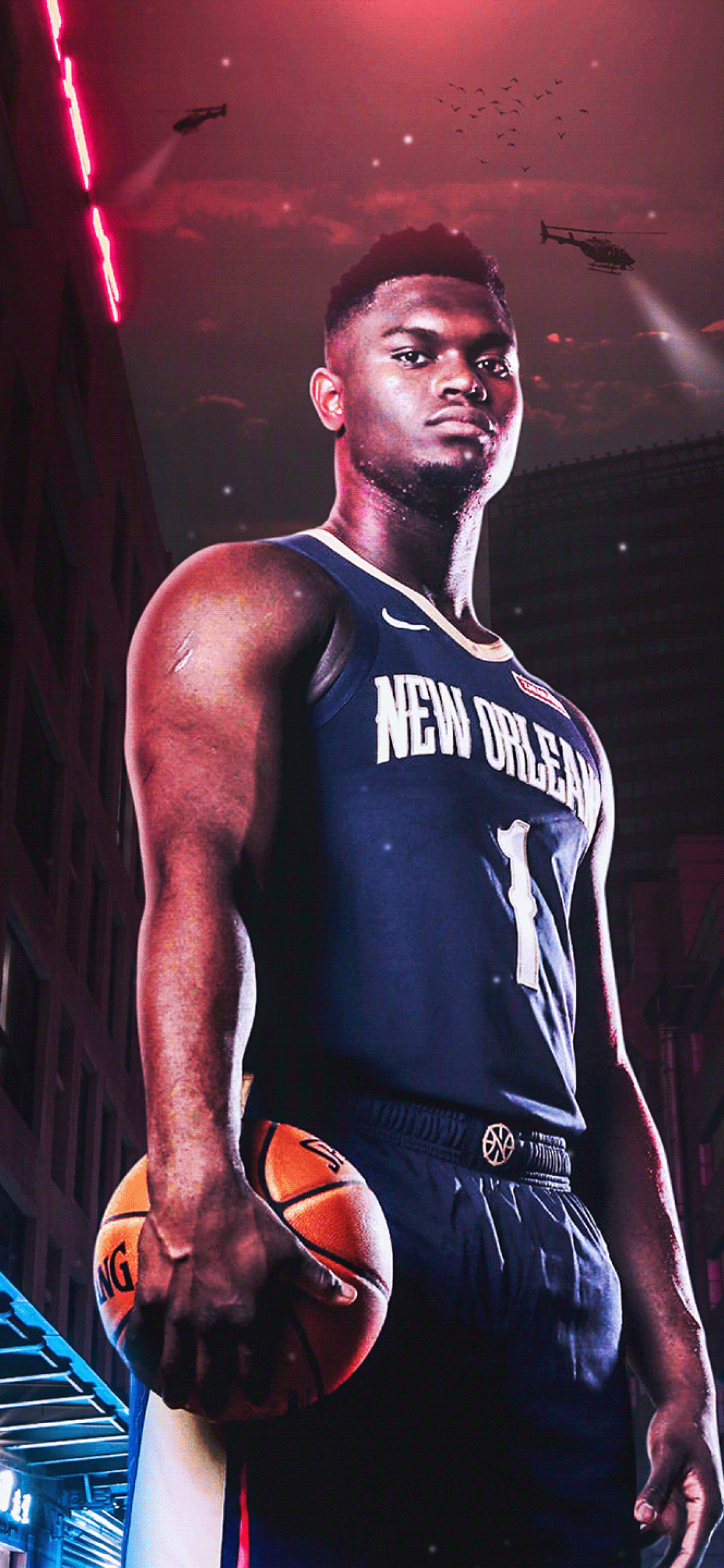 1125x2436 Zion Williamson HD New Orleans NBA 2022 Iphone XS,Iphone 10,Iphone  X Wallpaper, HD Sports 4K Wallpapers, Images, Photos and Background -  Wallpapers Den