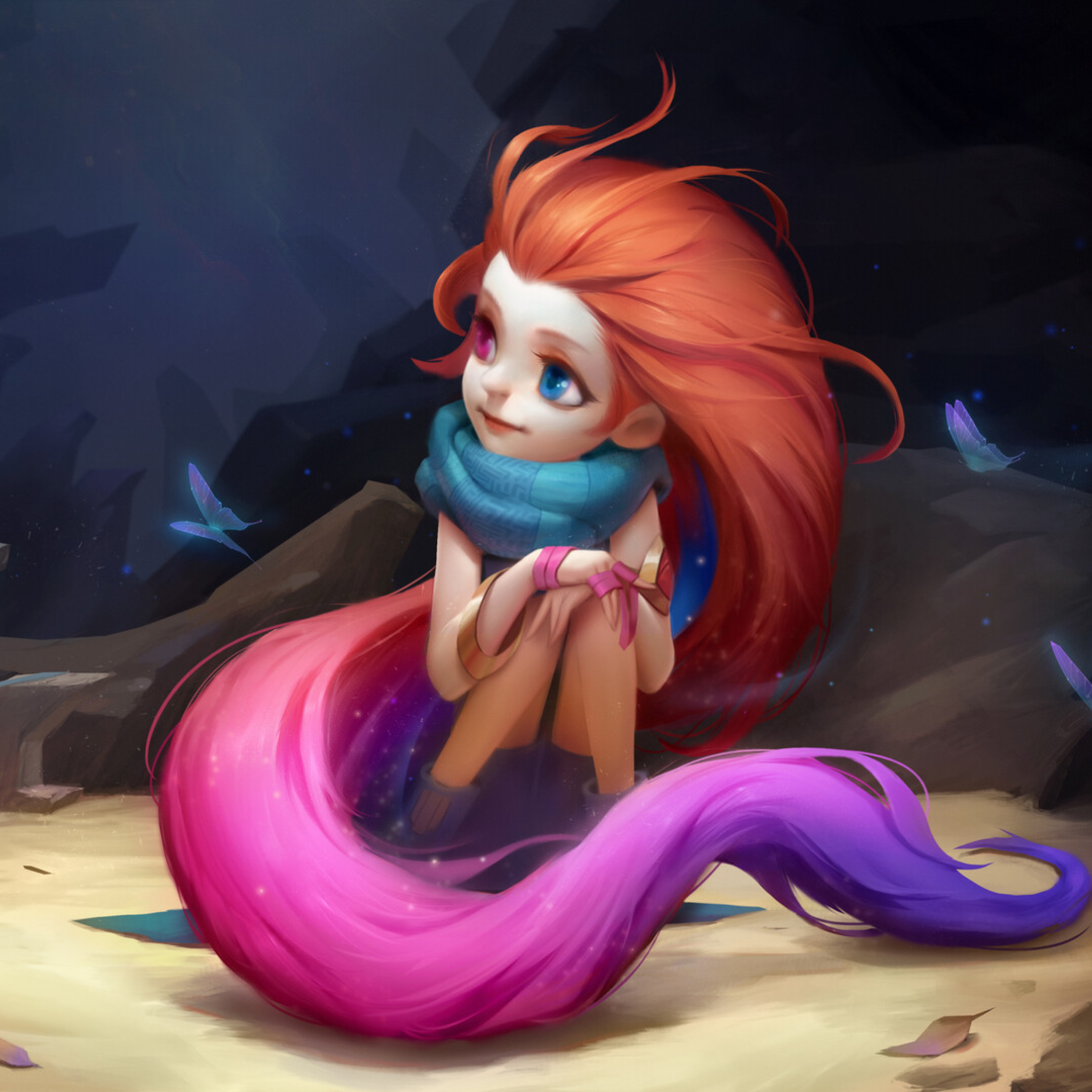 2932x2932 Zoe League Of Legends Ipad Pro Retina Display Wallpaper, HD Games  4K Wallpapers, Images, Photos and Background - Wallpapers Den