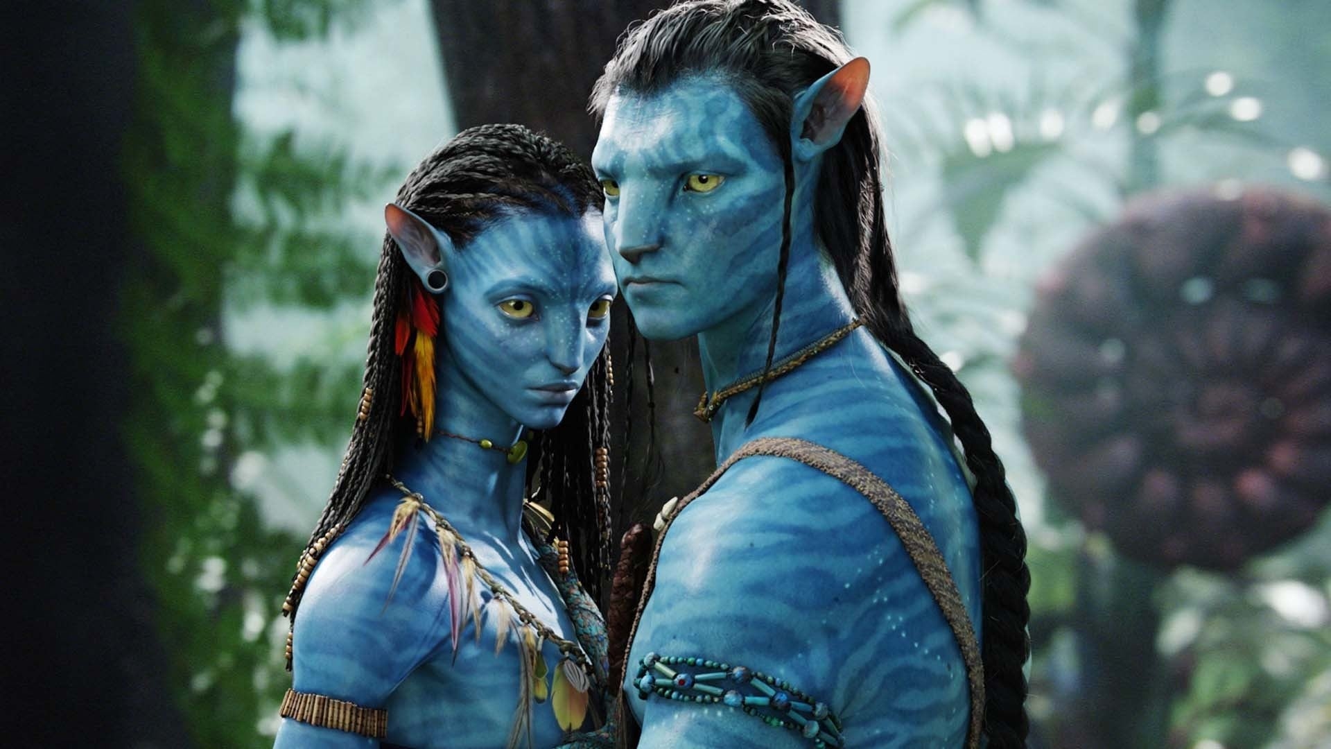 Zoe Saldana and Sam Worthington Avatar Movie Wallpaper, HD Movies 4K  Wallpapers, Images, Photos and Background - Wallpapers Den