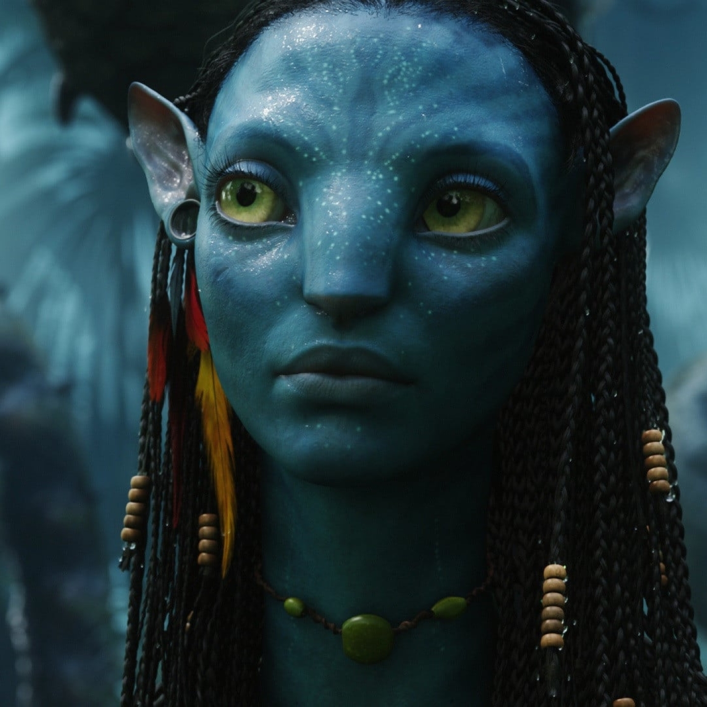 1440x1440 Zoe Saldana as Neytiri in Avatar 1440x1440 Resolution ...