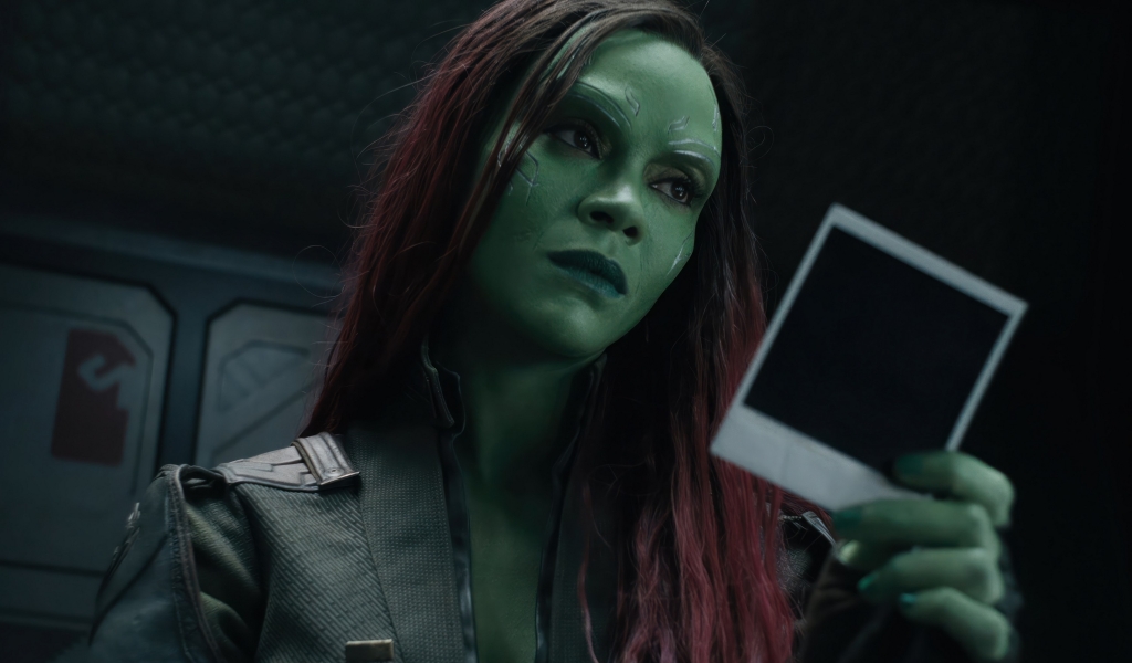 1024x600 Zoe Saldana Guardians of the Galaxy 3 1024x600 Resolution