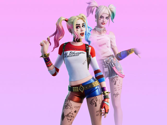 4K Harley Quinn Fortnite Skin Outfit Wallpaper, HD Games ... - 640 x 480 jpeg 37kB