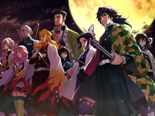 Demon Slayer Kimetsu no Yaiba 4K Characters Wallpaper, HD ...