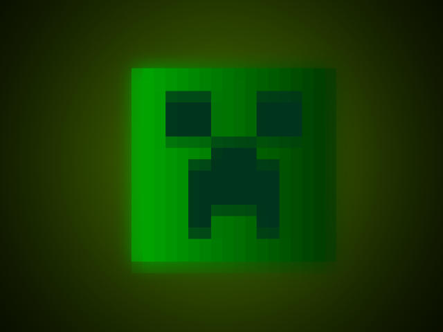 Minecraft Slime Wallpaper