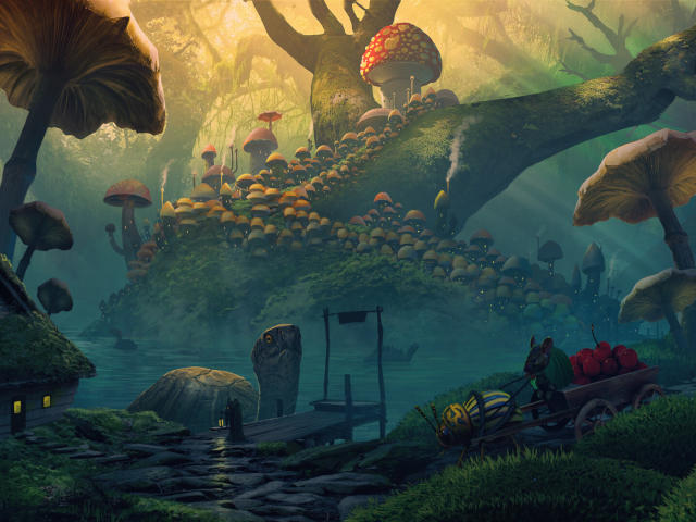 720x1600 Mouse Mushroom Kingdom 720x1600 Resolution ...