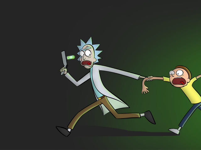 Rick and Morty Portal Wallpaper, HD TV Series 4K Wallpapers, Images