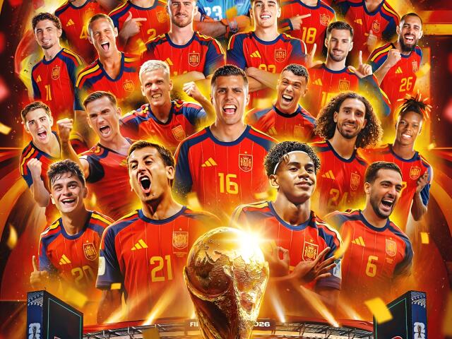 Spain World Cup Champion 2026 wallpaper