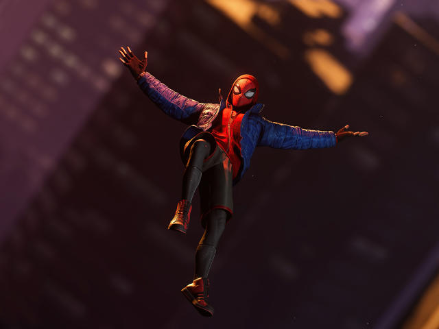 1920x1080 Spider Man Flying Miles Morales 1080p Laptop Full Hd