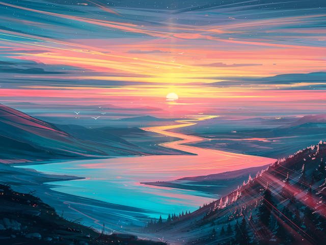 1920x1080 Sunrise Landscape 1080p Laptop Full Hd Wallpaper Hd Artist 4k Wallpapers Images