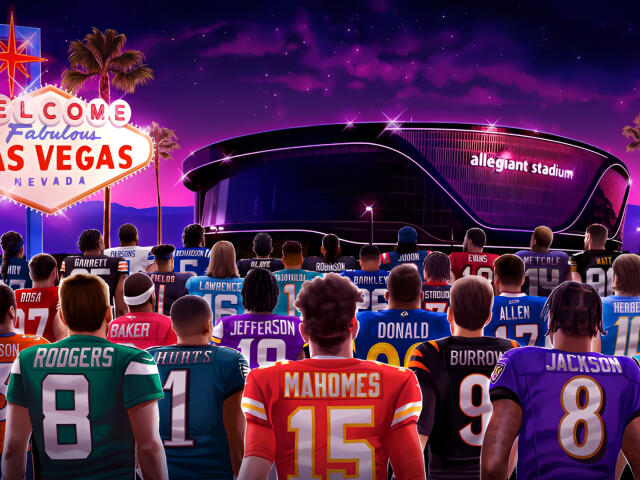 Super Bowl Las Vegas 58 wallpaper