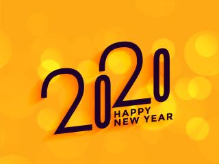 2020 New Year wallpaper
