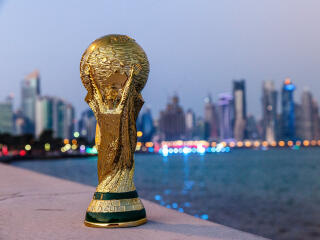 2022 FIFA World Cup HD Trophy Wallpaper