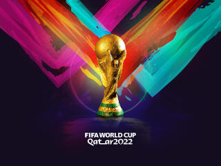 2022 FIFA World Cup Trophy wallpaper