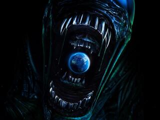 4K Alien Earth Cool Key Art wallpaper