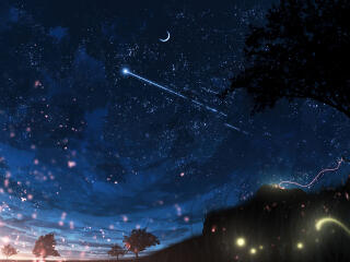 4K Beautiful Night full of Stars wallpaper