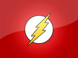 4K Flash Logo Minimal wallpaper