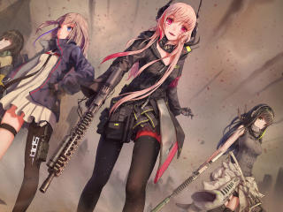 Sniper Anime Girl 4K Girls Frontline Wallpaper, HD Games 4K Wallpapers ...