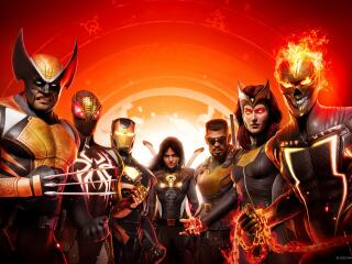 4K Marvel's Midnight Suns Gaming Poster 2022 wallpaper