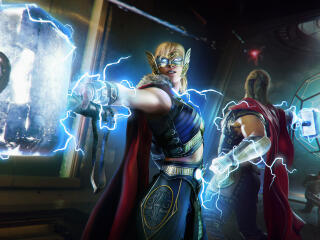 4K Marvels Avengers Jane Foster Thor wallpaper