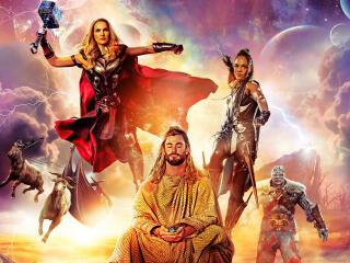 4K Movie Thor Love And Thunder wallpaper
