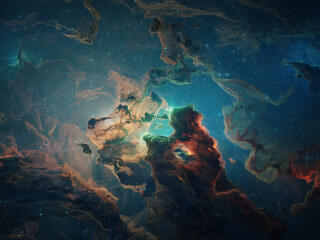 4K Nebula Illustration 2023 wallpaper