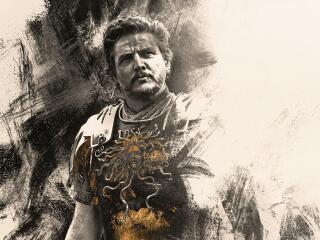 4K Pedro Pascal Gladiator 2 Poster wallpaper