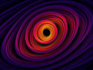 4K Spiral Shapes Purple Pink Abstract wallpaper