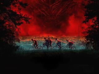 4K Stranger Things Season 5 Wallpaper